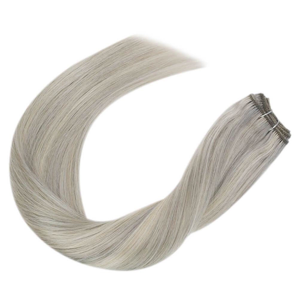 Human hair extensions